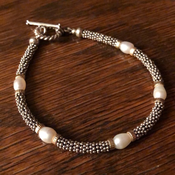 !!SOLD!! Sterling silver bracelet - Picture 1 of 2